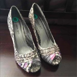 Madden Girl peep toe heels